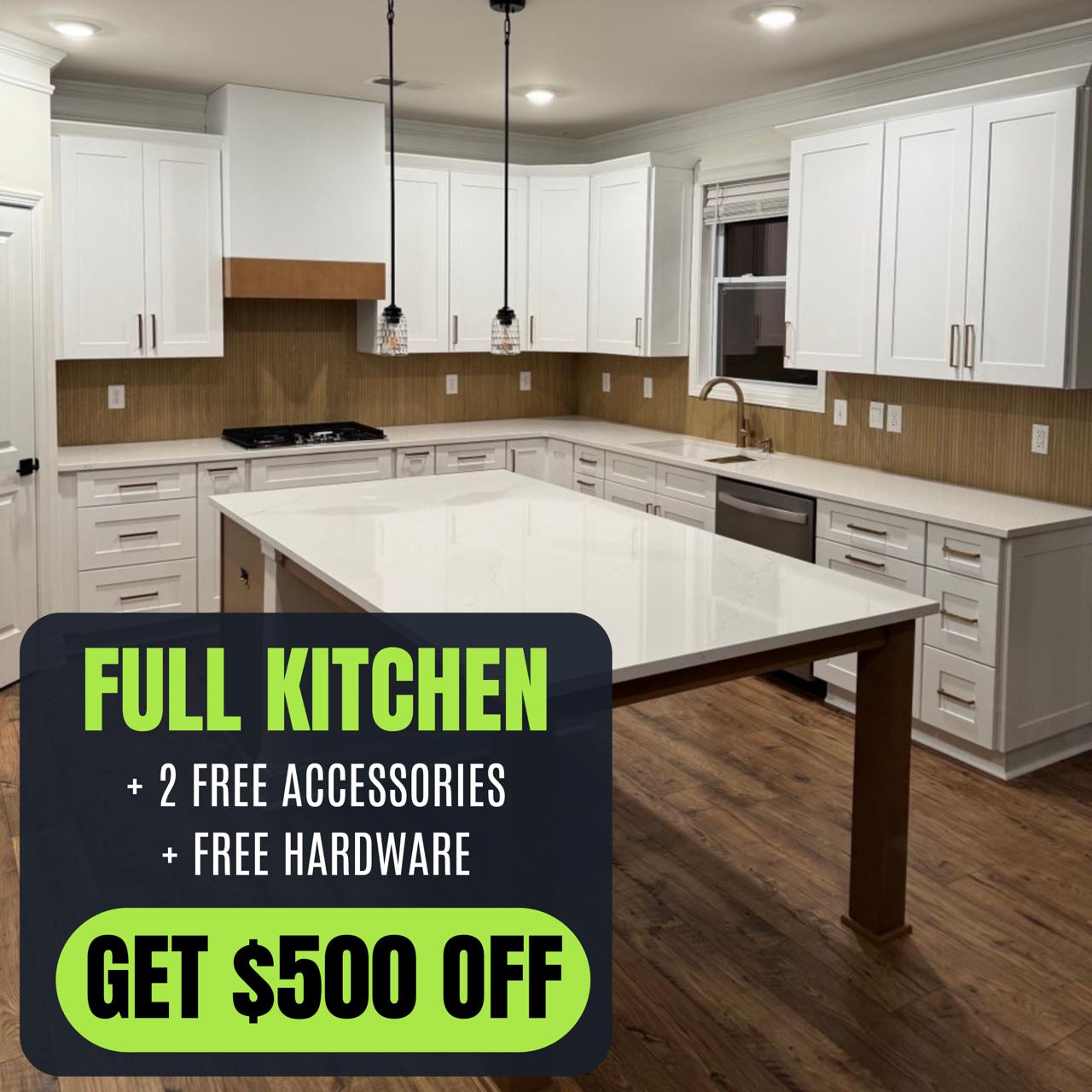 Full Kitchen — Get $500 Off
